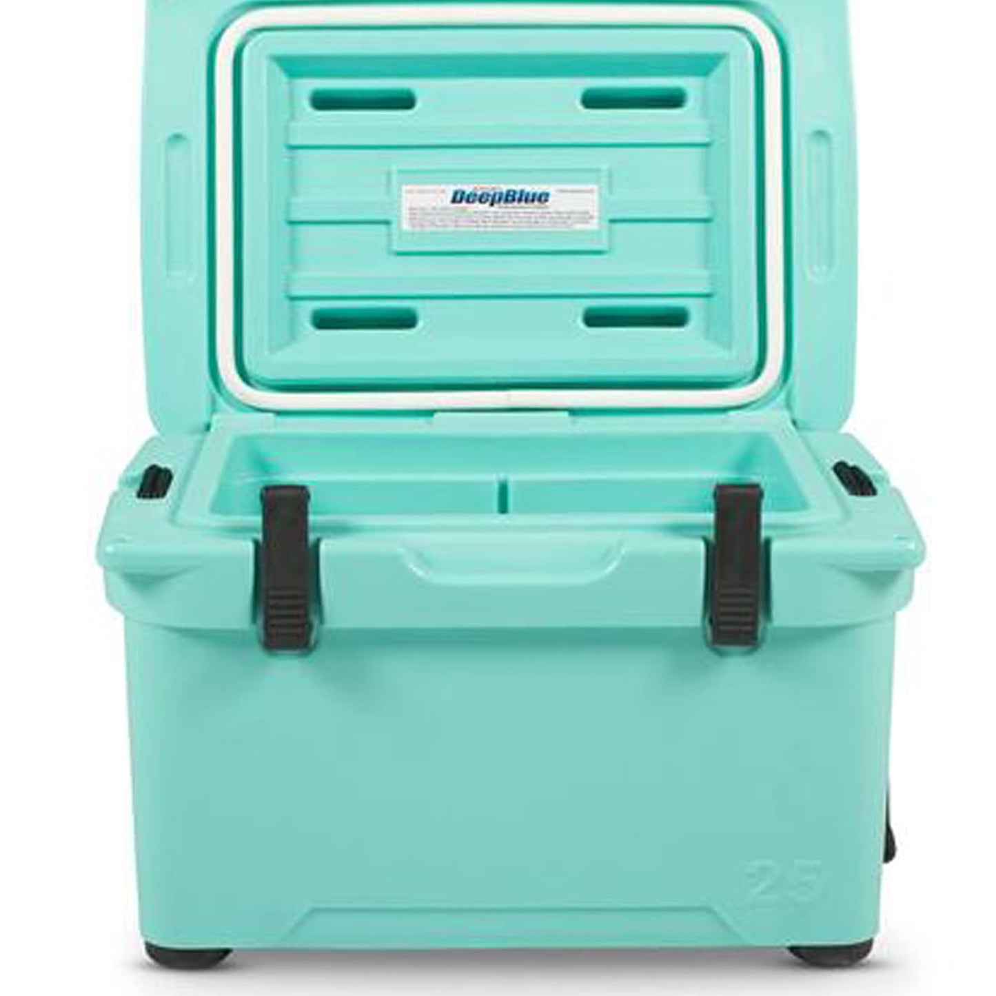Engel Coolers ENG25 Cooler | 18 Can High Performance Durable Seamless Rotationally Molded Ice Box for Camping, Hunting, and Fishing - Seafoam