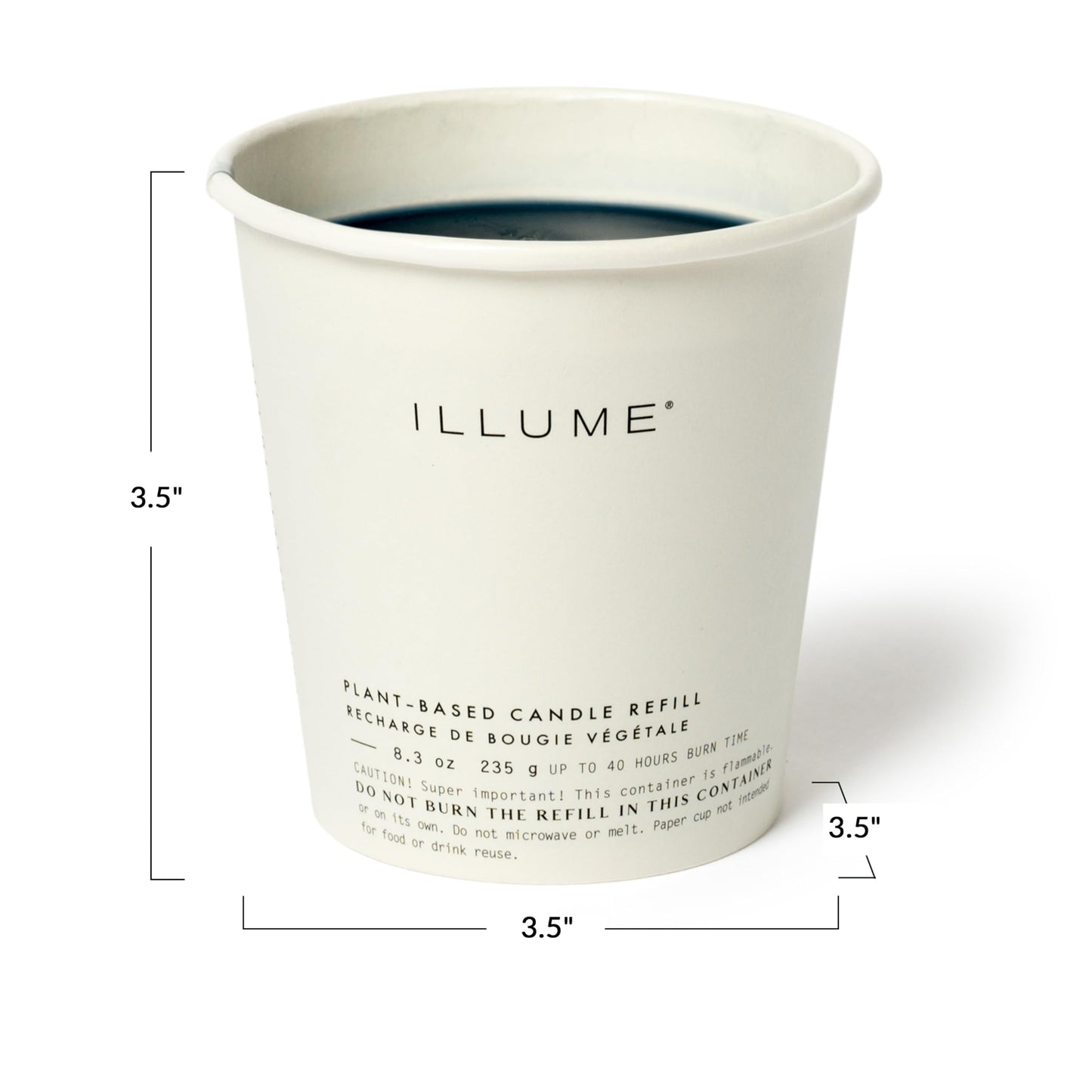 Beautifully Done Essentials Hidden Lake Scented Candle Refill