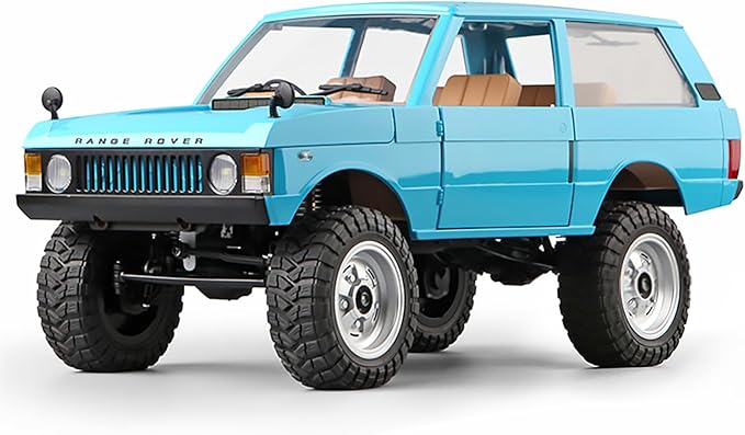 RC Rock Crawler MN-168 Ranger Rover 1:12 RC Climbing Car 4WD Off-Road RC Crawler RTF 2.4Ghz 4x4 All Terrain Car with 1200Mah Battery for Adults