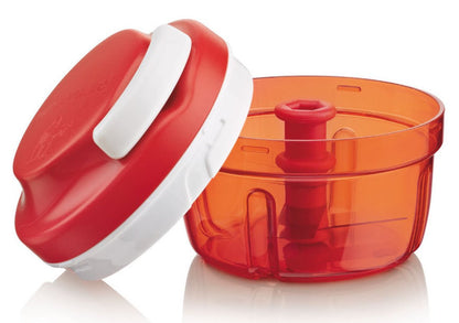 Tupperware Turbo Chef Herb Smart Chopper 300ml / 1.2 cup (red)
