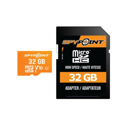 Spypoint Flex-Dark GPS Cellular Trail Camera (2-Pack) Bundle with 2 x 10W Battery 2 x Solar Panel 2 x 32GB SD Card and Card Reader (9 Items)
