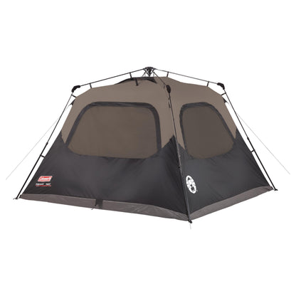 Coleman 4/6/8/10 Person Instant Camping Tent with 1-Minute Setup, Large Family Tent with Pre-Attached Poles, Air Vent, & Carry Bag, Sets Up in About 60 Seconds
