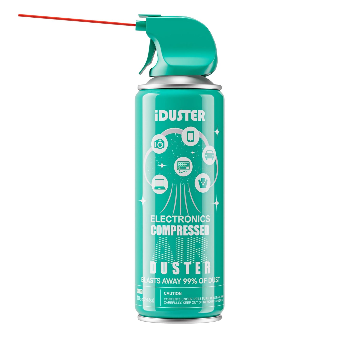 Keyboard Cleaner Air Spray for Computers - 10oz Air Can Duster for Electronics, Keyboard, 1PCS…
