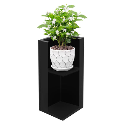 REBaiYU Rectangular Steel Planter Box with Removable Insert Shelf & Drainage Holes - 12/24 Inch Modern Planters for Indoor & Outdoor Use,Modern Flower Pot for Patio, Garden, Deck (30x12x12in)