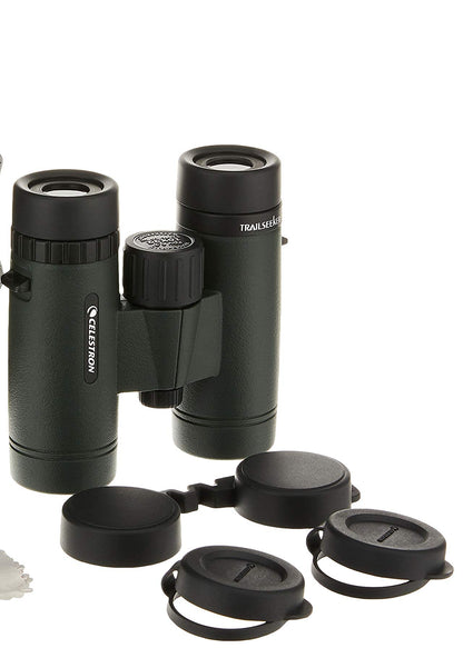 Celestron – TrailSeeker 10x32 Binocular – Fully Multi-Coated Optics – Compact Outdoor and Birding Binoculars for Adults – Phase and Dielectric Coated BaK-4 Prisms – 6.5 Close Focus