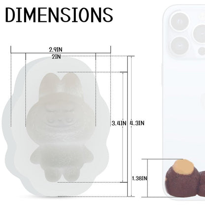 Silicone Chocolate Candy Mold,Siliconeice Cube Tray Mold for Cocktails,Silicone Molds for Chocolate Resin Food Crafts Soap