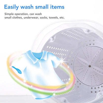 Portable Hand Crank Washing Machine non electric Manual Washing Machine Clothes Washer for Dormitory Apartment Camping & Tiny Spaces Nordic Grey