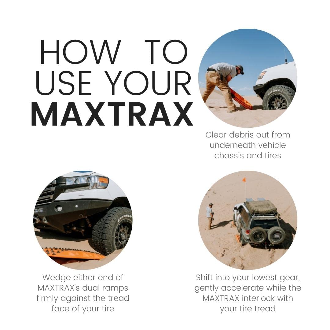 MaxTrax Xtreme Vehicle Recovery Boards (Olive Drab)
