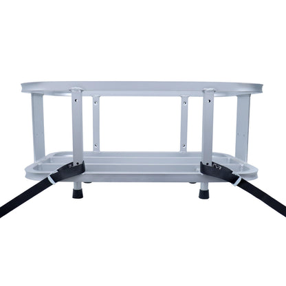 Extreme Max 3005.4309 BoatTector Aluminum PWC Cargo Rack/Cooler Holder (Welded) - Compatible with RotoPax Fuel Can Mounts