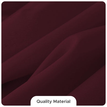 Fitable 8 Pack Table Cloth Rectangle Table: Stain and Wrinkle Resistant Tablecloth Rectangular, Washable Polyester Tablecloths for Wedding Party Dining Banquet Event Catering(Burgundy, 70x108 Inch)