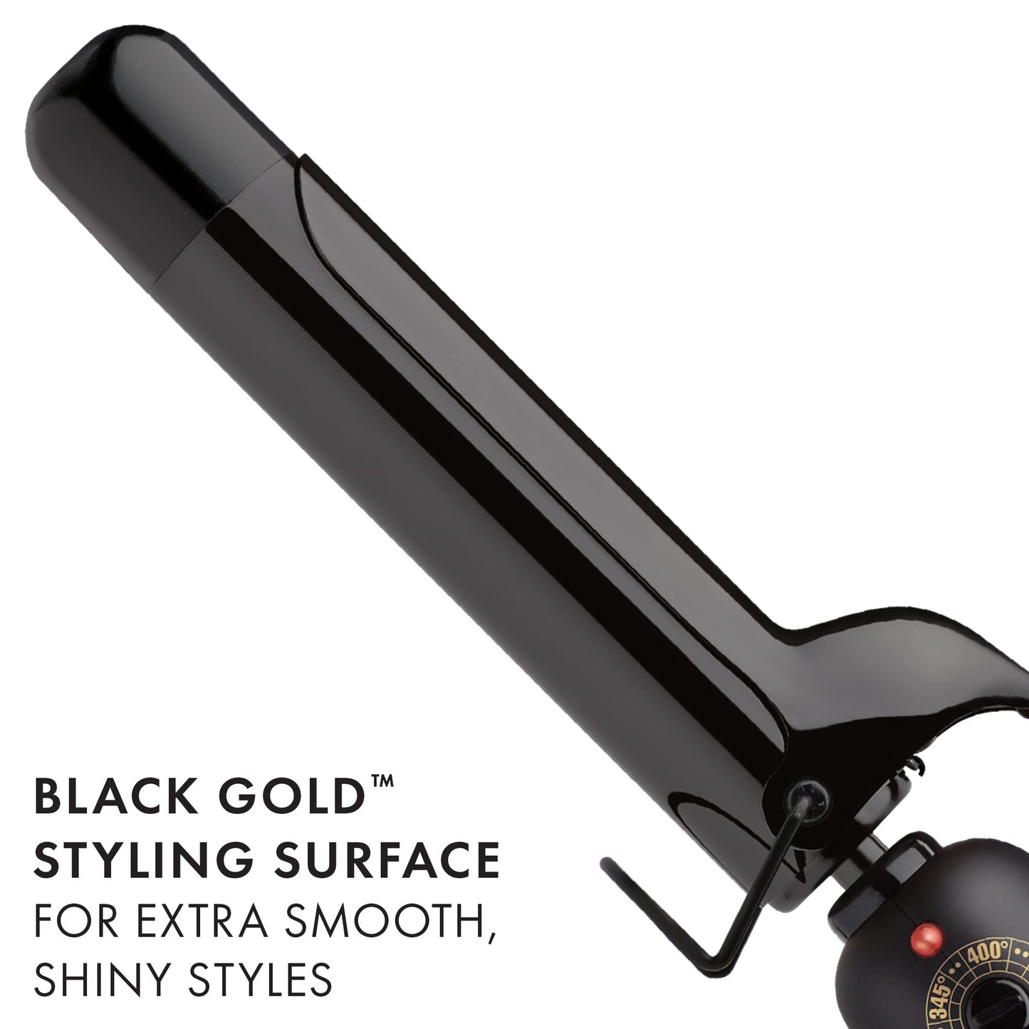 HOT TOOLS (2018 MODEL) Pro Artist 24K Gold Curling Iron | Long Lasting, Defined Curls (1-1/4 in)