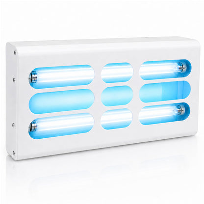 Gardner GT-180 Slimline, Fly Lights for Restaurants, Fly Light Trap, Wall Mounted Adhesive Trap, Perfect for Warehouses, Bakeries, Hospitals, Restaurants, Commercial Kitchen - 2-15 Watts (White)