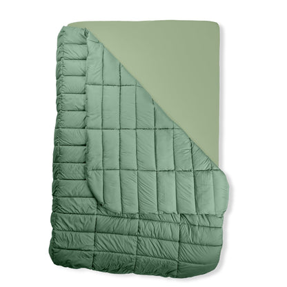 HEST Packable Comforter for Camping, Double Size - 100% Recycled Polyester Fill and Premium Quiet Fabric - Perfect for Hiking, Backpacking & Outdoor Adventures