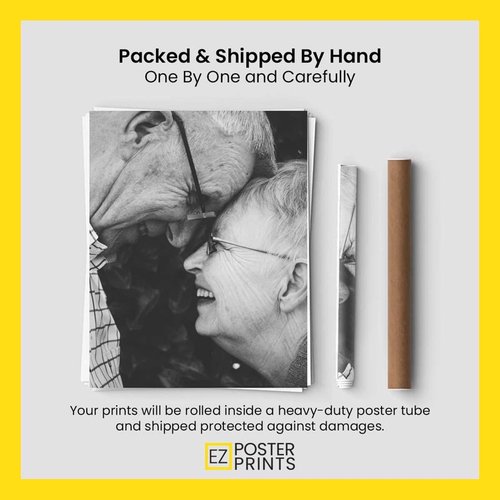 EzPosterPrints - Custom Poster Print - Upload Your Image for Personalized Decor - 12 X 12 Inches