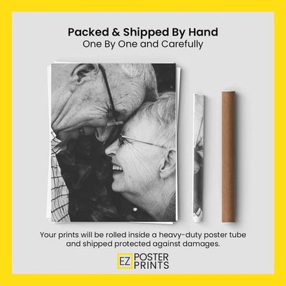 EzPosterPrints - Custom Poster Print - Upload Your Image for Personalized Decor - 12 X 12 Inches