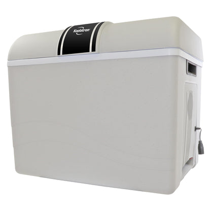 Koolatron 12V Iceless Cooler & Warmer – Portable 45 Qt Electric Cooler for Car, Truck, Camper, Boat, Hard Sided Mini Fridge for Camping, Picnic, Travel, Lunch, Food, Drinks, Bedroom, Office, Dorm