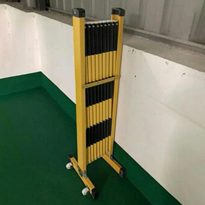 BYFSRUS Mobile Barricade Control Barrier - Heavy Duty Traffic Gates for Driveways and Crowds, Expandable up to 8m