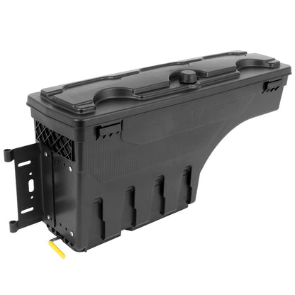 SCITOO Truck Bed Tool Box for Dodge Ram 1500/2500 / 3500 2002-2018 Left Driver Side,Multi-Compartment Dividers Organized Storage,Heavy Duty & No-Drill Installation