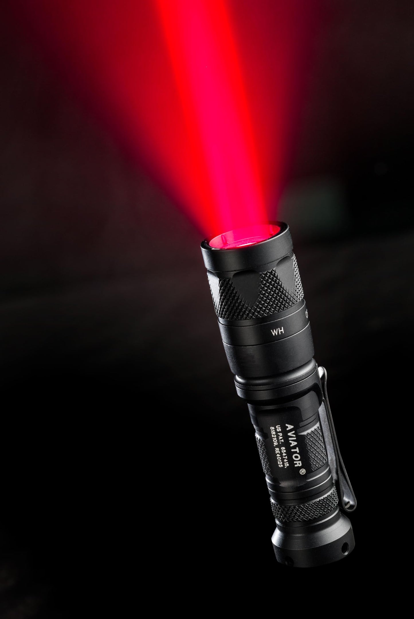 SureFire Aviator Flashlights with Dual Output Multi-Spectrum LED, White/Red (Aviator-RD)