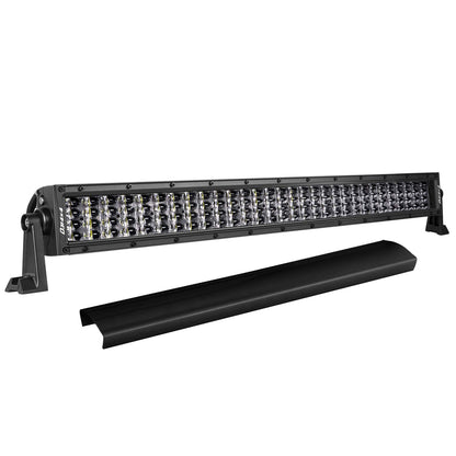 Niking Auto 30 Inch LED Light Bar 480W Quad Row LED Driving Fog Lights Off Road Work Light Spot Flood Combo Beam Bumper Light for Trucks SUV ATV UTV RZR Toyota Boat Tractor