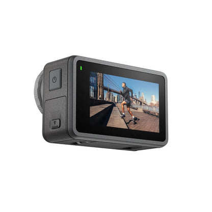 Xtra Edge Action Camera, 1/1.3" Sensor & 4K Cinematic Video, Hyper Stabilization, Waterproof Camera to 52 Ft, 3-Hour Battery, Universal Quick Mount, Vlogging Camera for Adventure Photography
