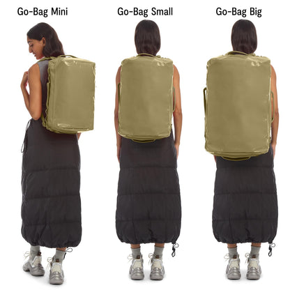 Baboon to the Moon Go-Bag Big Duffle Bag | 60L Large Travel Bag Lightweight, Detachable Straps, Durable, Water-Resistant, Stylish, Compact for Men and Women (Crocodile)