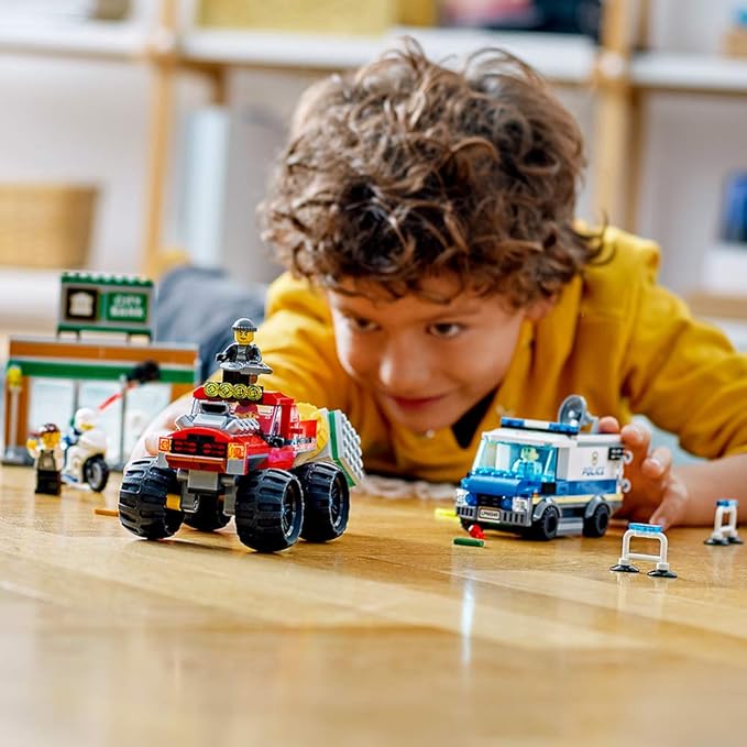 LEGO City Police Monster Truck Heist 60245 Police Toy Cool Building Set for Kids New 2020 (362 Pieces)