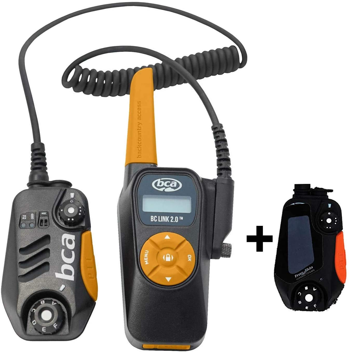Backcountry Access BCA BC Link 2.0 FRS Radio Walkie Talkie + Frogzskin Vent Kit