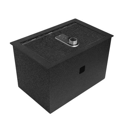 Center Console Safe Vault - KEREN Console Gun Safe Box Compatible with Chevrolet Suburban and Tahoe 2015-2020, GMC Yukon and Yukon XL 2015-2020, with Superior Fingerprint Lock