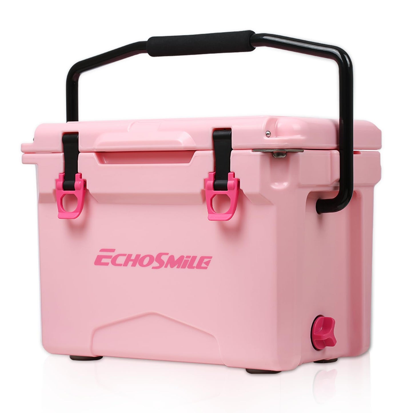 EchoSmile 12 Quart Rotomolded Cooler, Portable Hard Ice Chest, Suit for BBQ, Camping, Pincnic