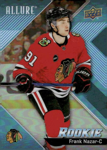 2024-25 Upper Deck Allure #137 Frank Nazar Chicago Rookie Hockey Card - Sportscard Superstore