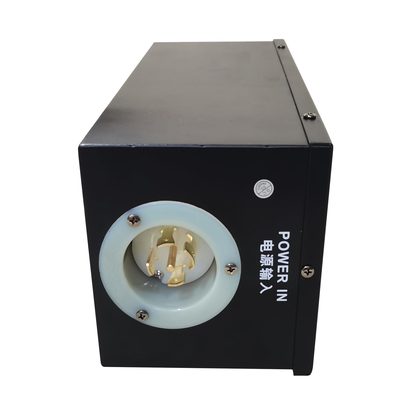 JUNMAN 6 Channel L21-30 to 12 Edison Power Distro Distributor Box for Stage DJ Lighting Party Event Show