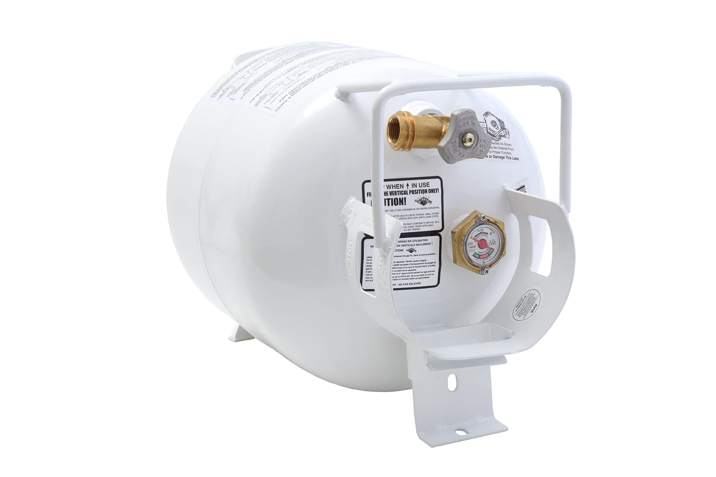 Flame King 20-LB Propane Tank + Auto Changeover Regulator Kit for RVs and Outdoor Heating