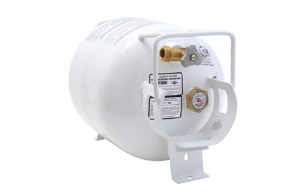 Flame King 20-LB Propane Tank + Auto Changeover Regulator Kit for RVs and Outdoor Heating