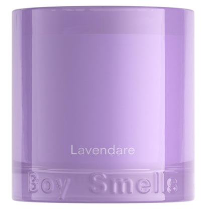 Boy Smells Lavender Candle - 8.5 oz - Luxury Candle with Lemon, Lavander, and Vetiver - Up to 50-Hour Burn - Cotton Wick