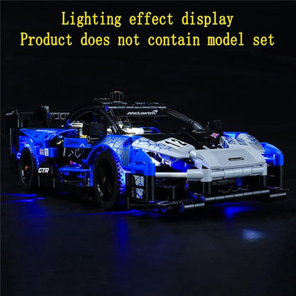 LED Light Kit Compatible with Lego McLaren Senna GTR -for Technic 42123 Model Set (Model Set Not Included)