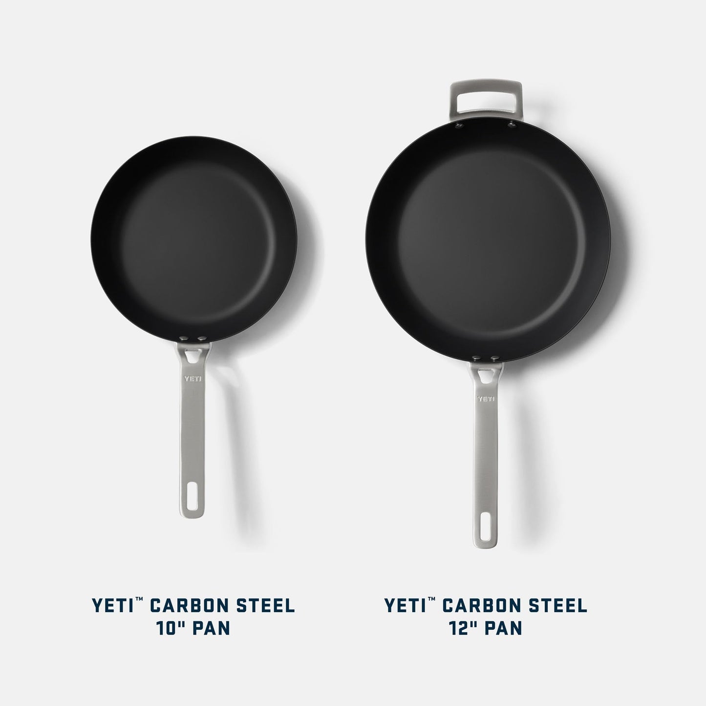 YETI Carbon Steel Skillet 10" - Pre-Seasoned Nonstick, Rust-Resistant, Use on Stovetop, Oven, Grill, or Campfire