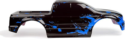 SummitLink Custom Body Compatible for T/E Maxx Shell Cover E-Maxx 1/10 Scale RC Car (Truck not Included) (Muddy Blue Over Black)