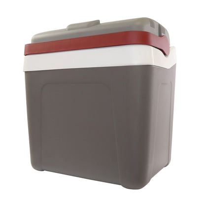 Koolatron 12V Iceless Cooler & Warmer – Portable 26 qt Electric Cooler/Nevera Portátil Eléctrica for Car Truck Camper Boat Hard Sided Mini Fridge for Camping Picnic Travel Lunch Food Drinks Office