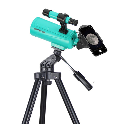 Maksutov-Cassegrain Telescope, Mak60 Telescopes for Kids Adults 750x60mm, Compact Portable for Travel, Beginner Astronomy Telescope with Adjustable Tripod Finderscope and Phone Adapter