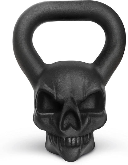 Yes4All Kettlebell Special Shape, Upgraded &Multifunctional for Advanced Training, Solid Cast Iron Powder Coated, Anti Slip Handle Strength Training Equipment