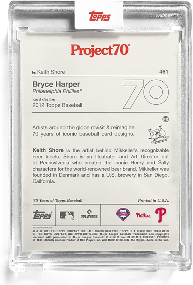 Topps Project 70 Card 461 | 2012 Bryce Harper by Keith Shore