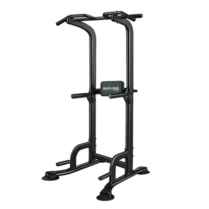 BARWING Power Tower Pull Up Bar Station for Home Gym Dip Station Adjustable Height Strength Training Workout Equipment 400LBS