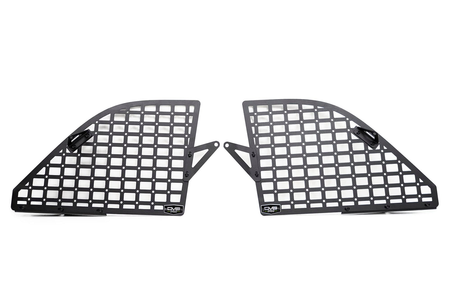 DV8 Offroad Rear Window Molle Panels for 2021-2026 Ford Bronco 4-Door | Includes Passenger & Driver Side Panels | Mount Molle Bags, Med Kits, Tools, & Other Accessories | Run with or Without Hardtop