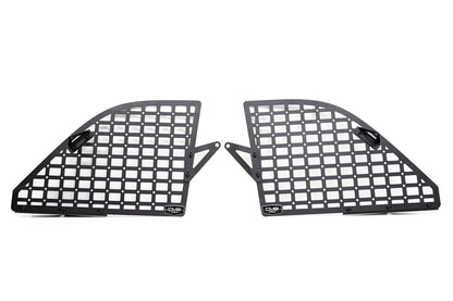 DV8 Offroad Rear Window Molle Panels for 2021-2026 Ford Bronco 4-Door | Includes Passenger & Driver Side Panels | Mount Molle Bags, Med Kits, Tools, & Other Accessories | Run with or Without Hardtop