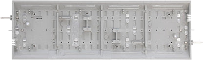 Lionel FasTrack 10” Straight Track - Electric O Gauge Set (Pack of 4) for Model Trains