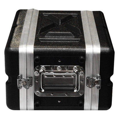 Seismic Audio - SALWR4S - Lightweight 4 Space Compact ABS Rack Case - 4U PA DJ Amp Effects Shallow Rack Case