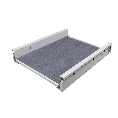 Lippert 22" Heavy Duty Slide Replacement for Kwikee Cargo Tray Assemblies — Industrial Grade Ball-Bearing Slide - 200 lb. Weight Capacity - Steel Construction - Powder-Coat Finish — 370793