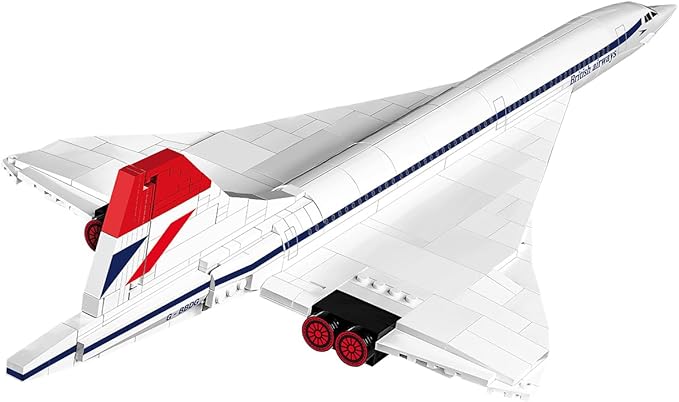 COBI Historical Collection Brooklands Museum G-BBDG Concorde Turbojet Plane