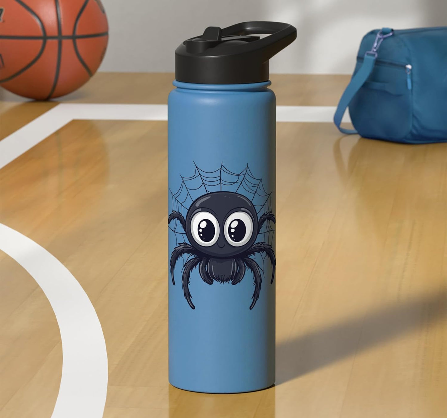 Skiennix Kids Spider Stainless Steel Insulated Water Bottle - Durable & Stylish Design